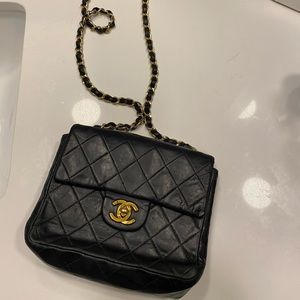 Vintage Chap Flap Bag